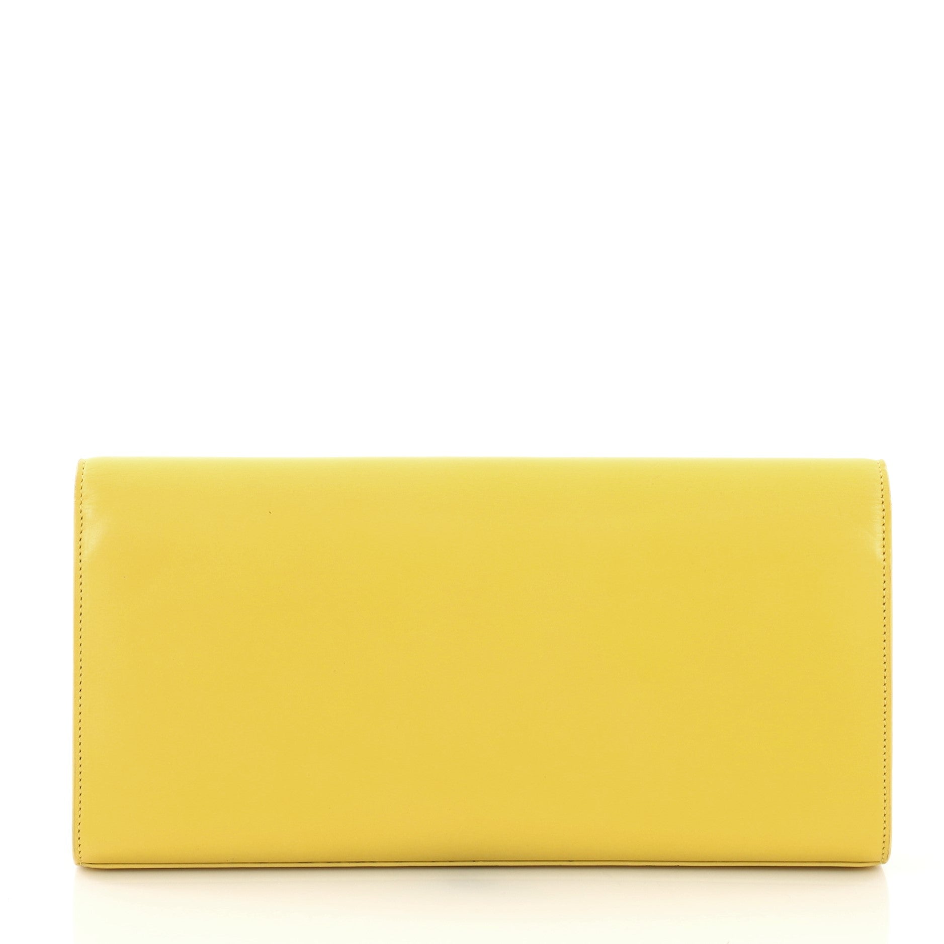 Classic Monogram Clutch Leather Long
