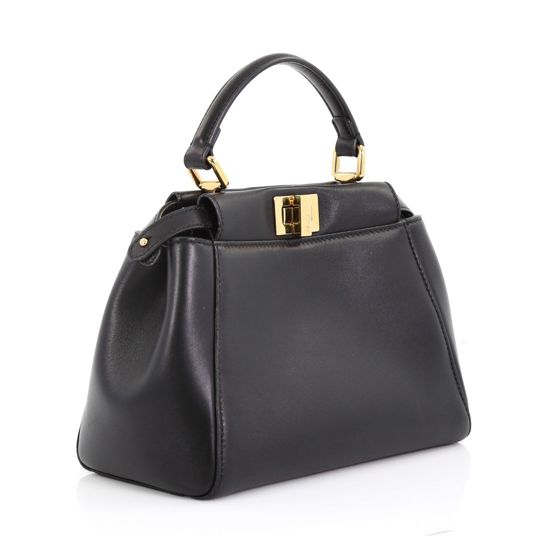 Peekaboo Handbag Leather Mini