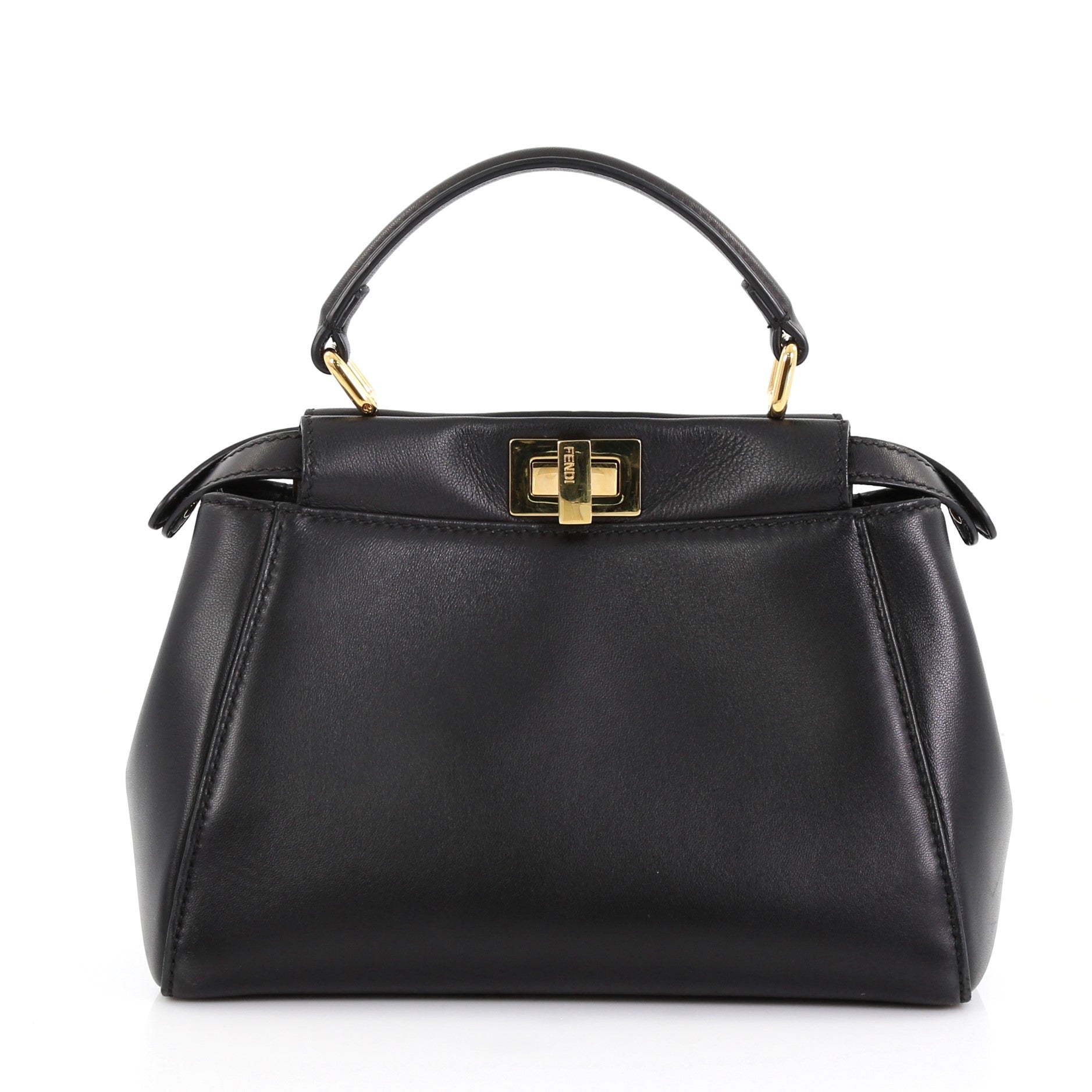 Peekaboo Handbag Leather Mini