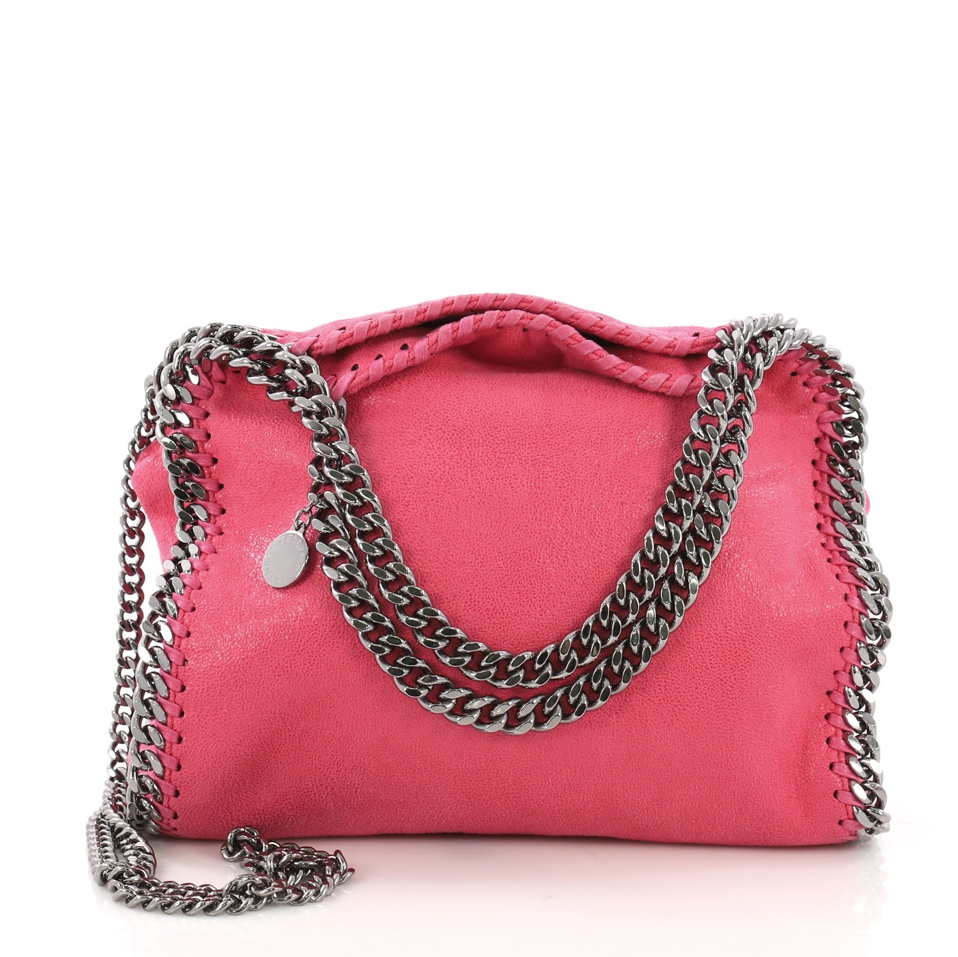 Falabella Fold Over Crossbody Bag Shaggy Deer Mini