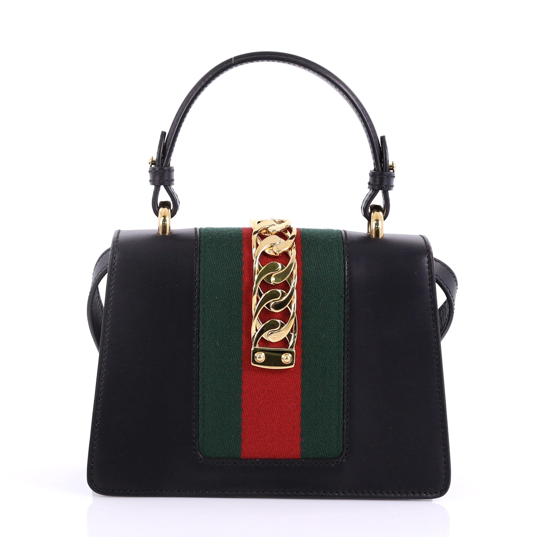 Sylvie Top Handle Bag Leather Mini