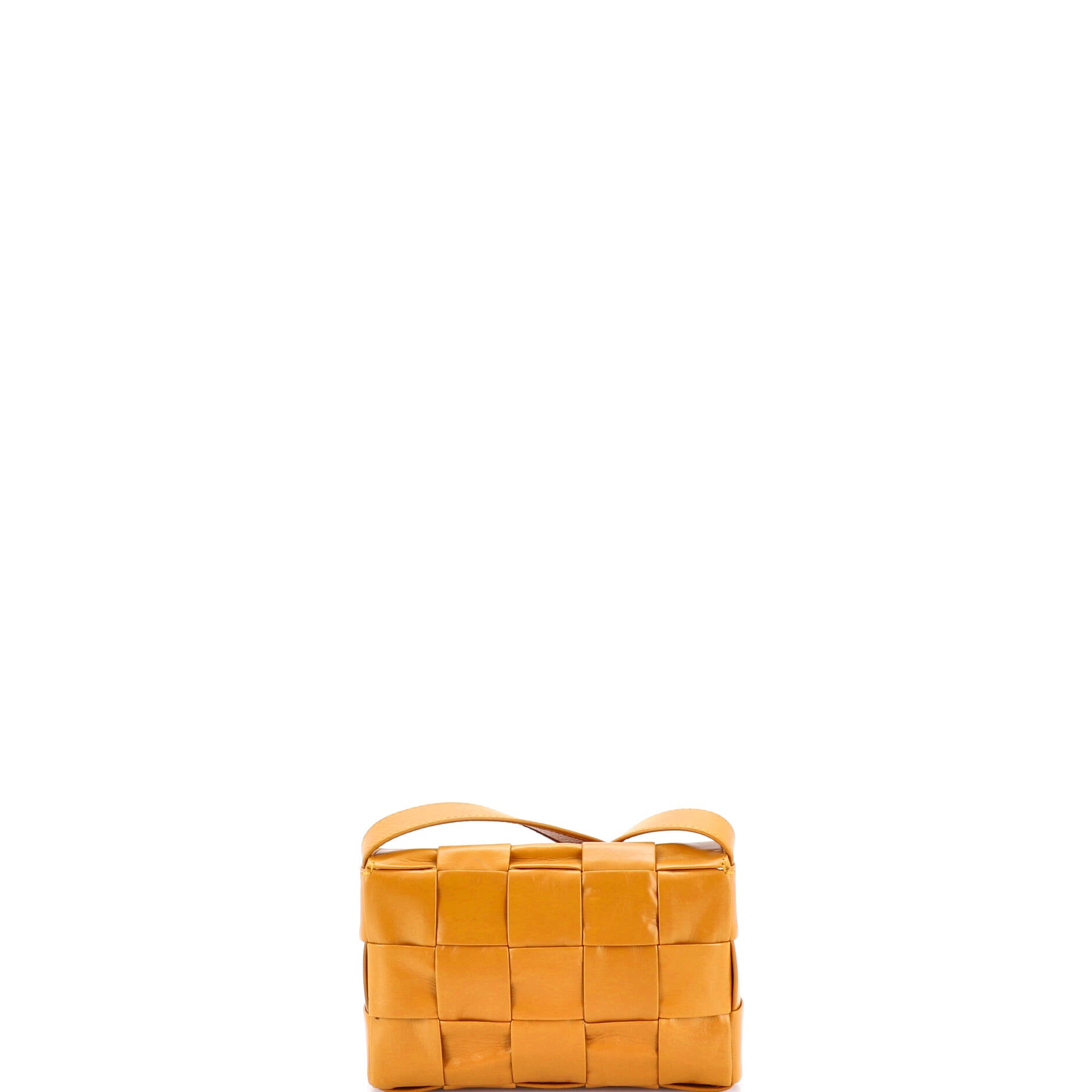 Cassette Crossbody Bag Maxi Intrecciato Leather Mini