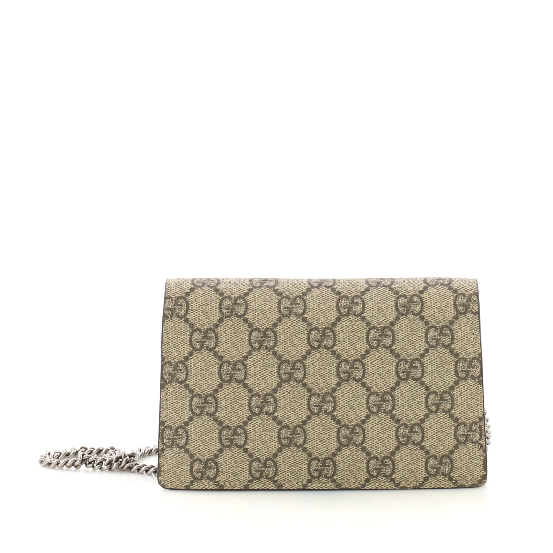 Dionysus Handbag GG Coated Canvas Super Mini