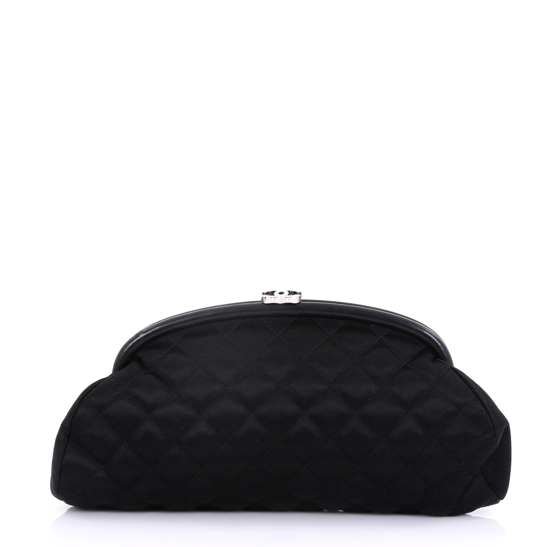 Timeless Clutch Quilted Satin