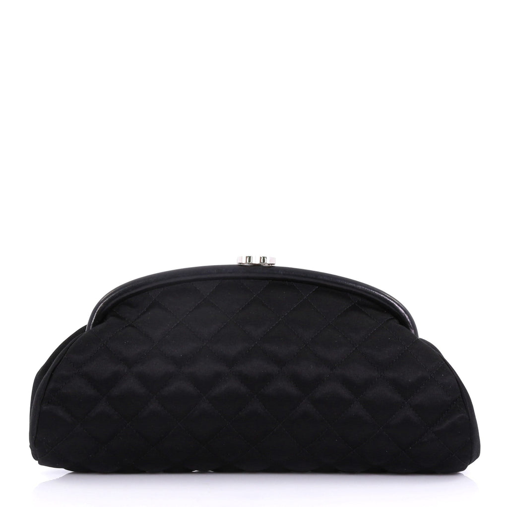 Timeless Clutch Quilted Satin