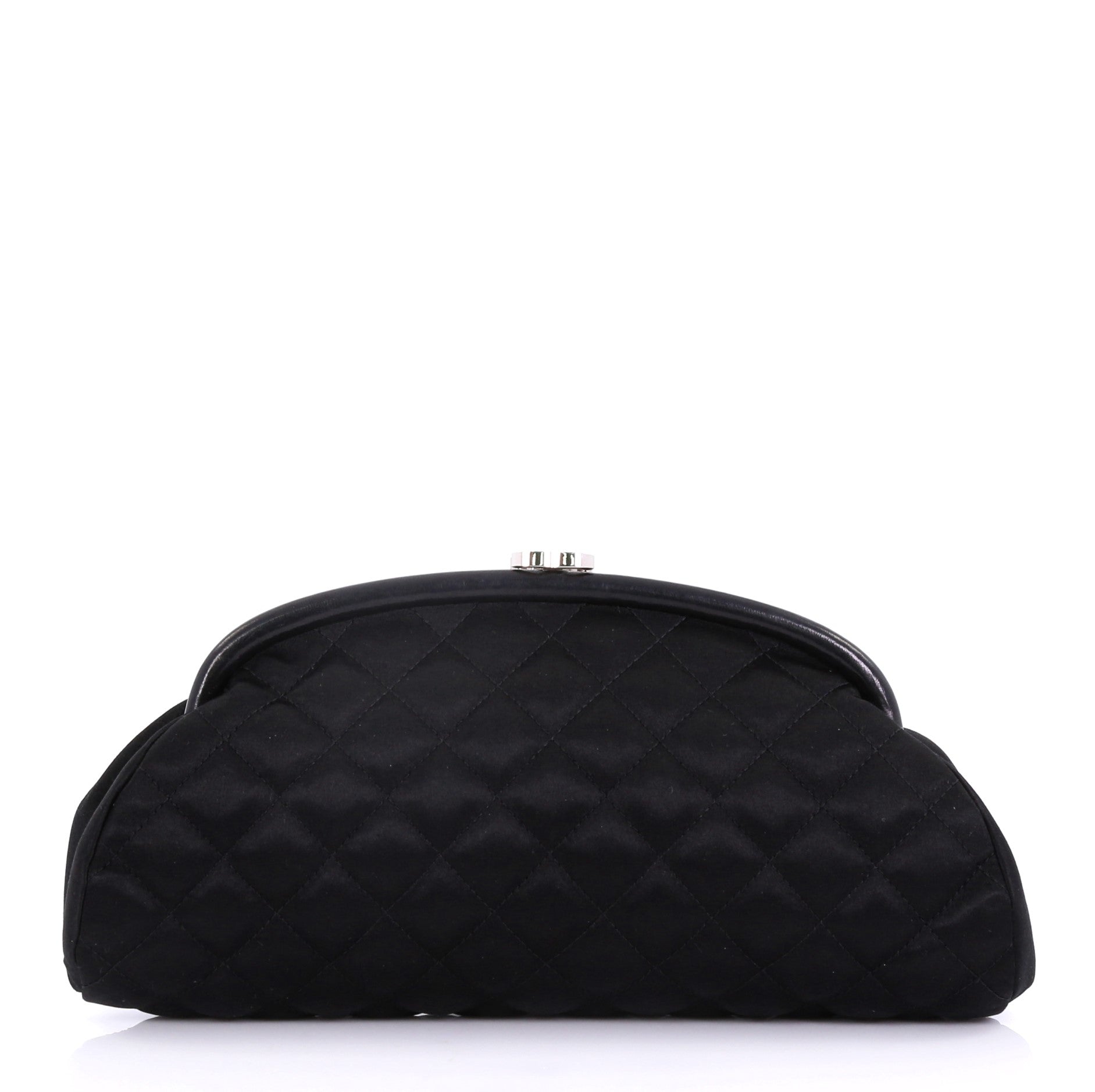 Timeless Clutch Quilted Satin