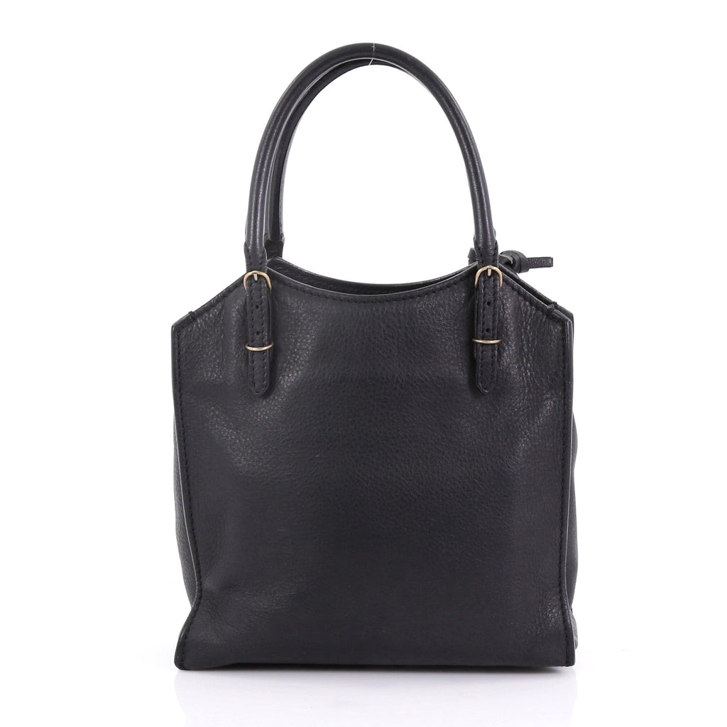 Papier Classic Studs Tote Leather Mini