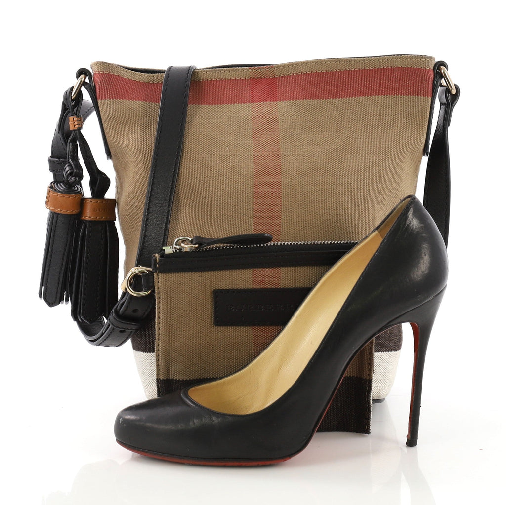 Ashby Handbag House Check Canvas Mini