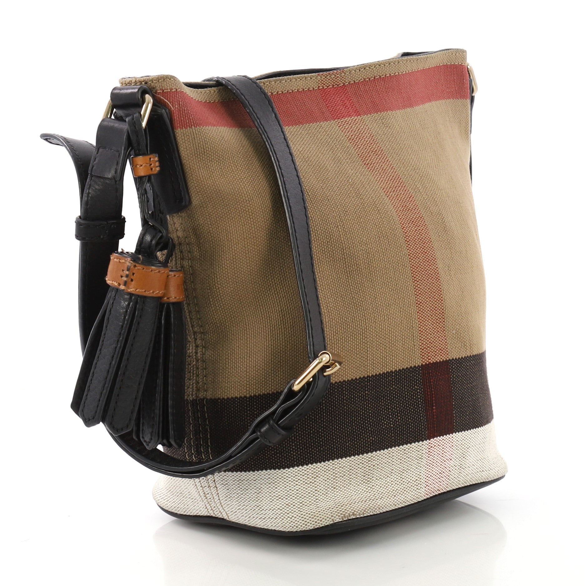 Ashby Handbag House Check Canvas Mini