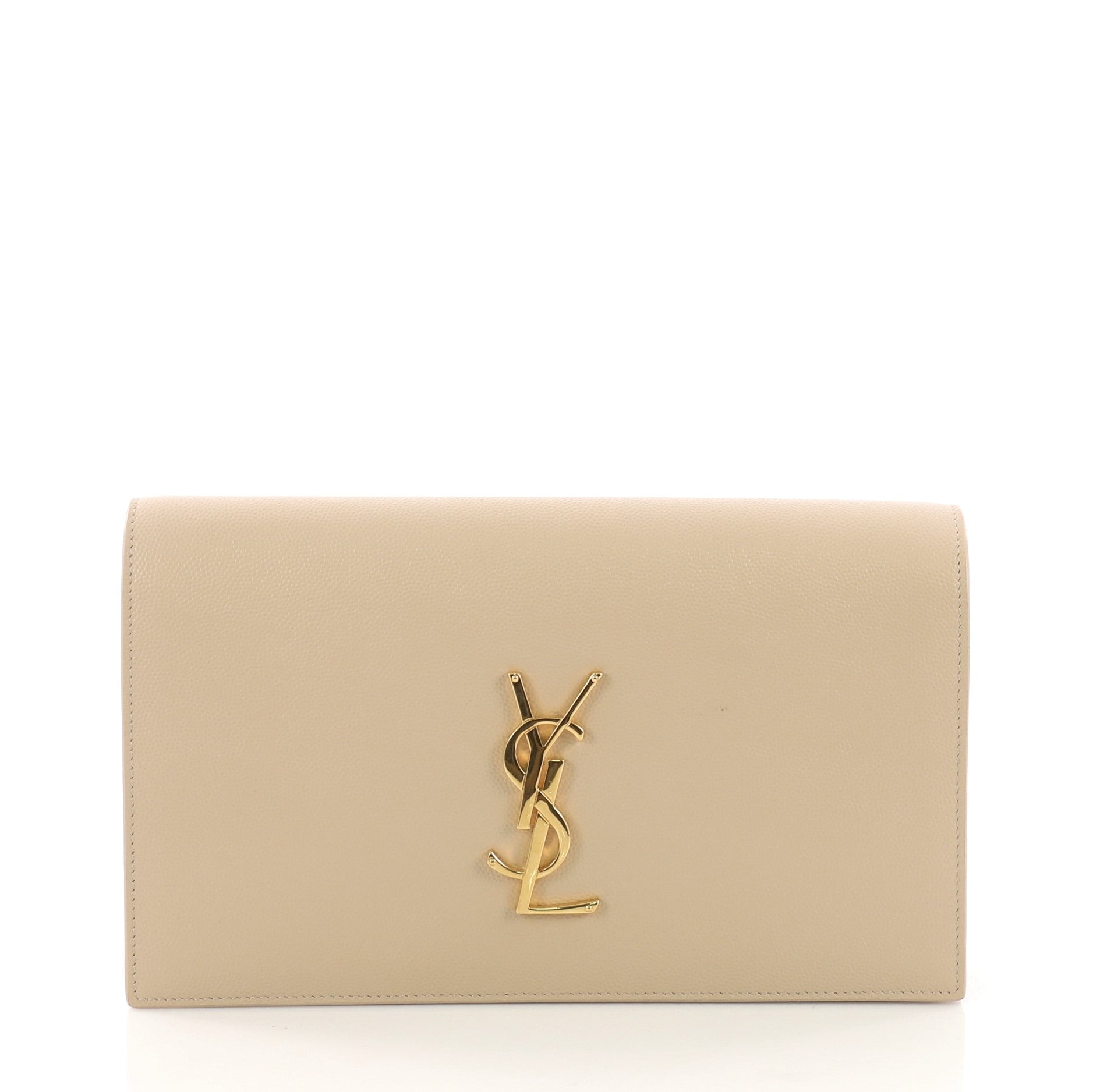 Classic Monogram Clutch Leather