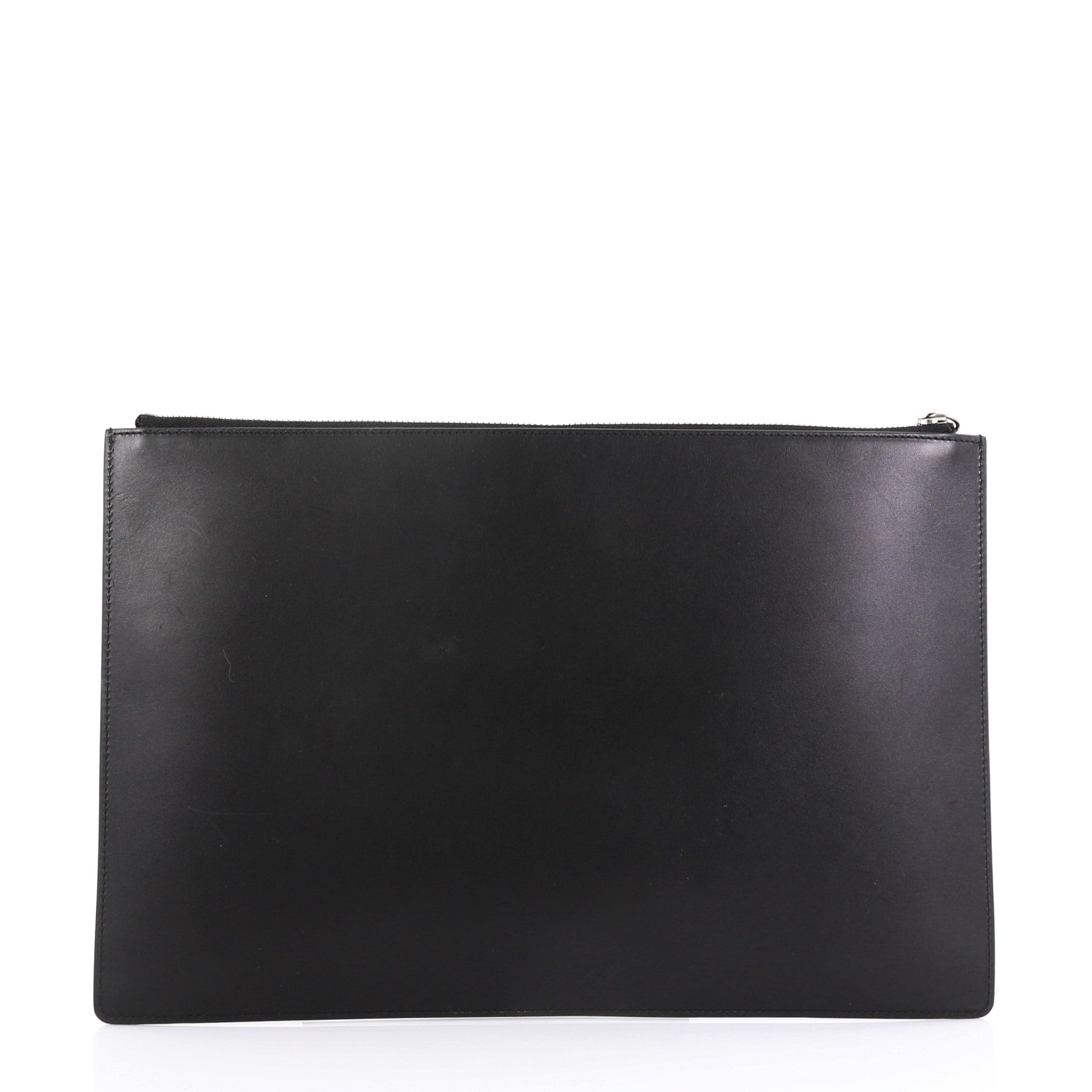 XL Zip Clutch Leather