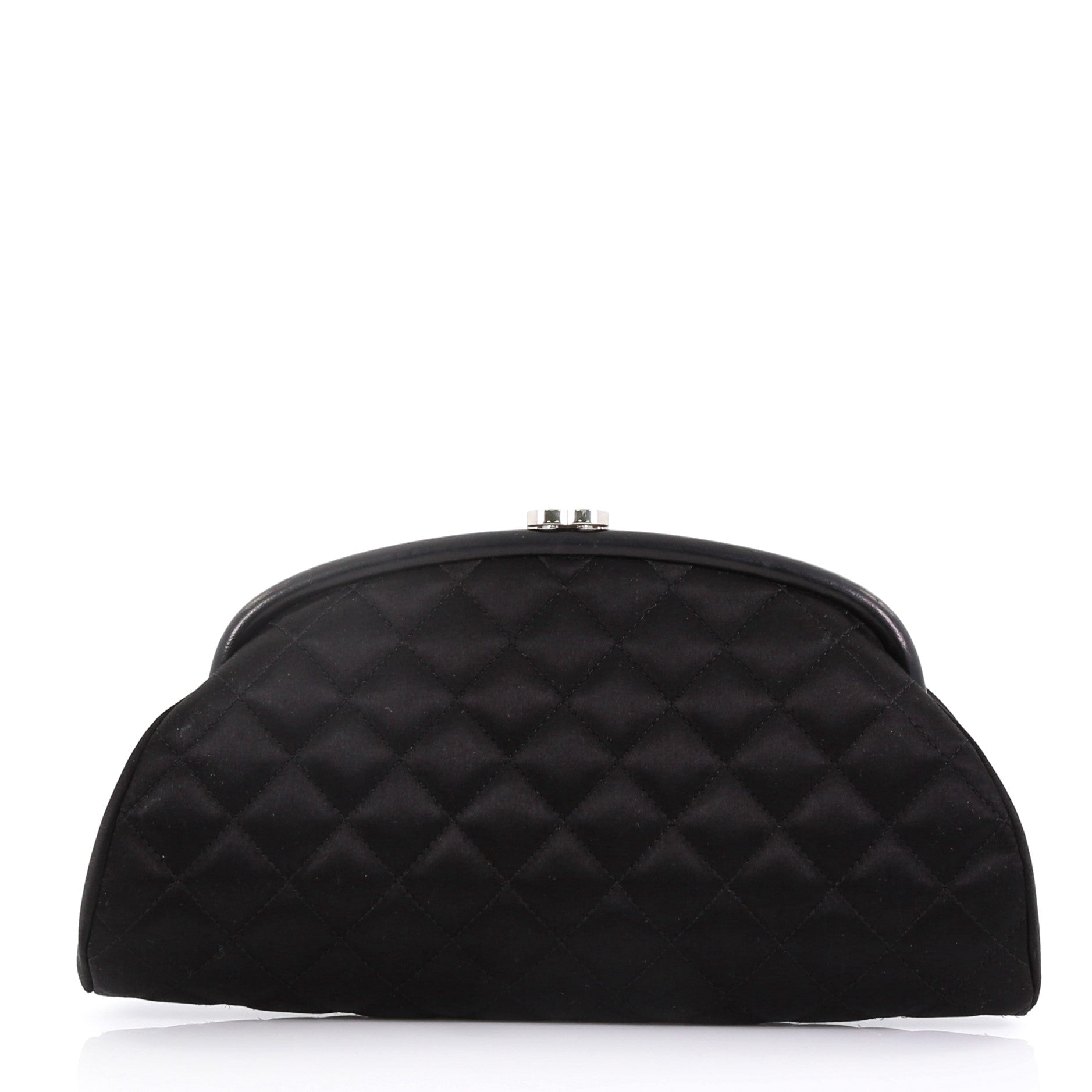 Timeless Clutch Quilted Satin