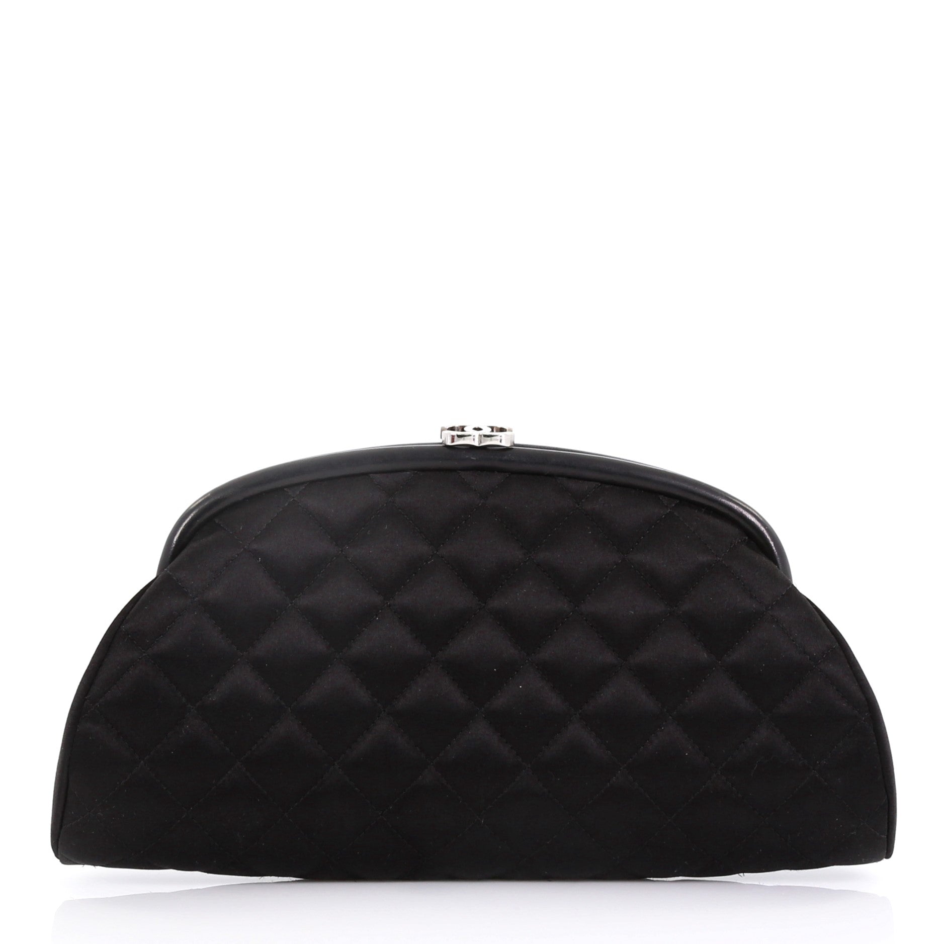 Timeless Clutch Quilted Satin