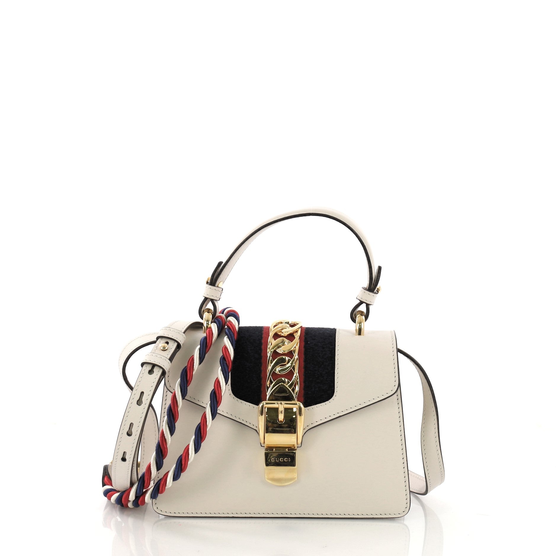 Sylvie Top Handle Bag Leather Mini