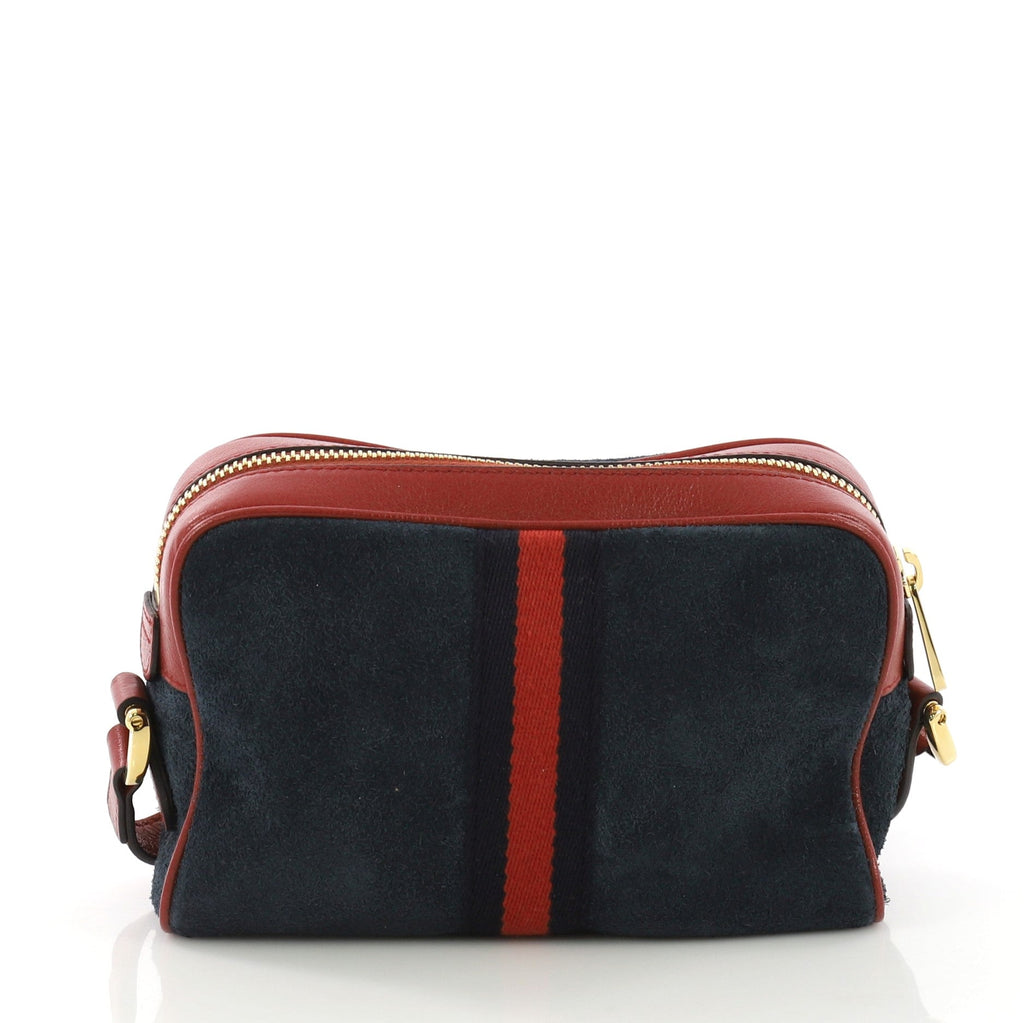 Ophidia Shoulder Bag Suede Mini
