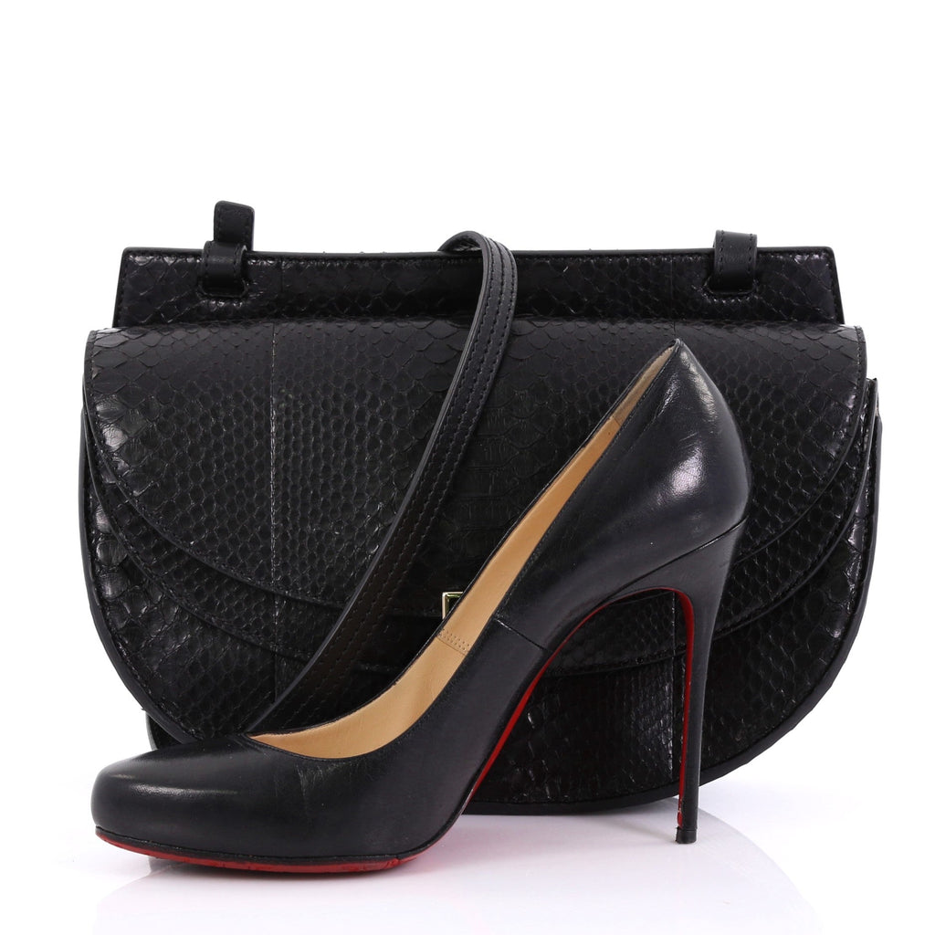 Georgia Crossbody Bag Python Mini