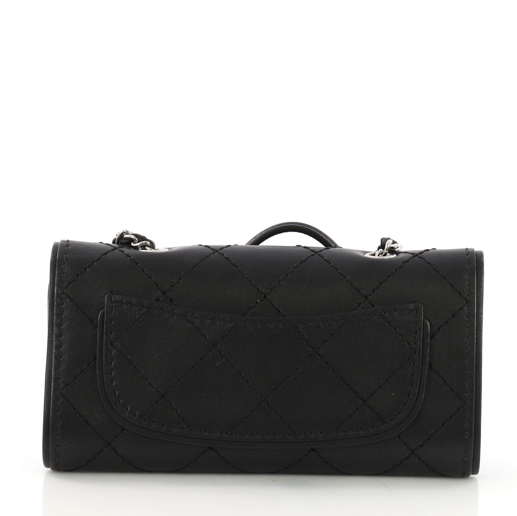 Citizen Chain Clutch Quilted Calfskin Small