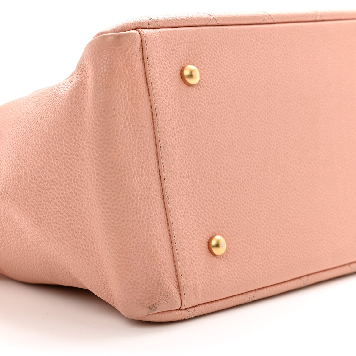 Caviar Quilted Petit Timeless Shopping Tote PTT Pink