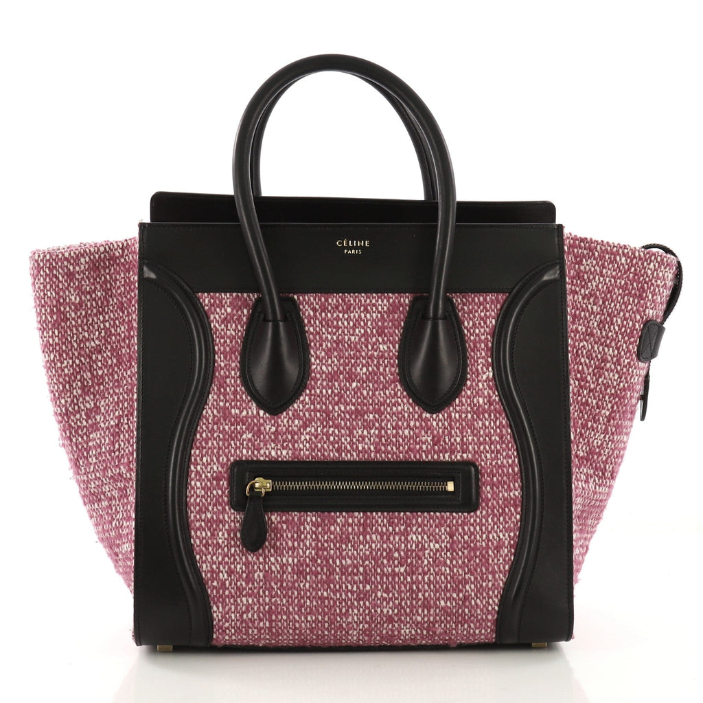 Luggage Handbag Tweed Mini