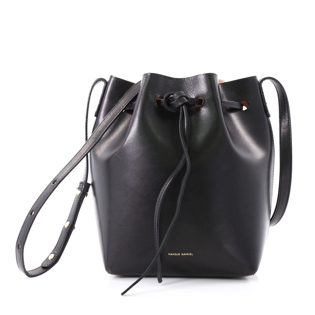 Bucket Bag Leather Mini