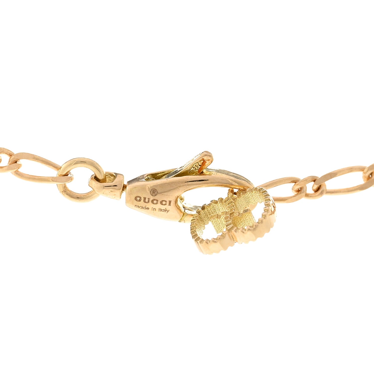 18K Yellow Gold Diamond Fire Opal Lion Head Necklace