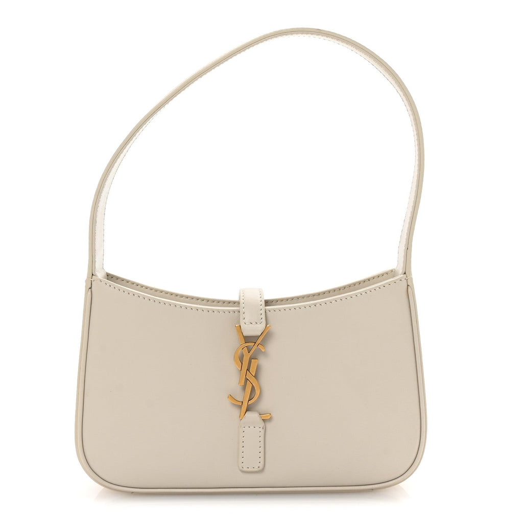 Smooth Calfskin Le 5 A 7 Mini Hobo Dusty Grey