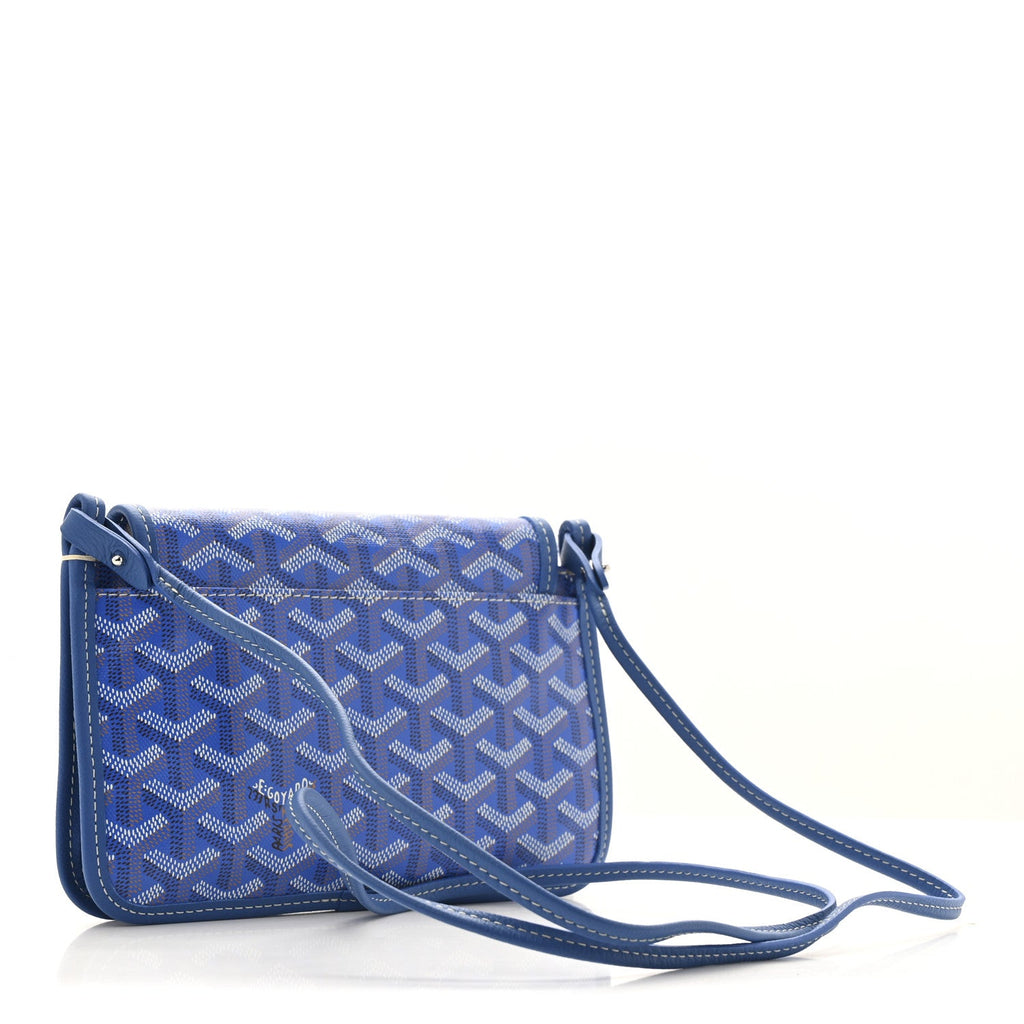 Goyardine Plumet Wallet Clutch Sky Blue