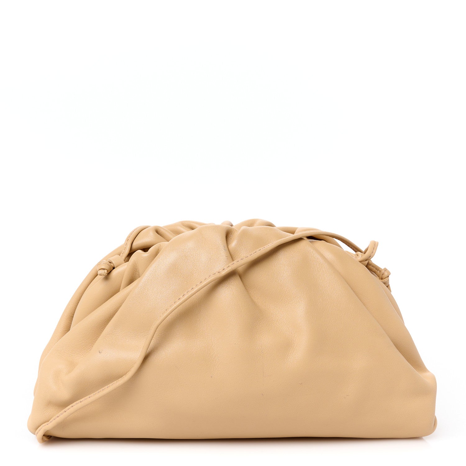 Butter Calfskin The Mini Pouch Almond