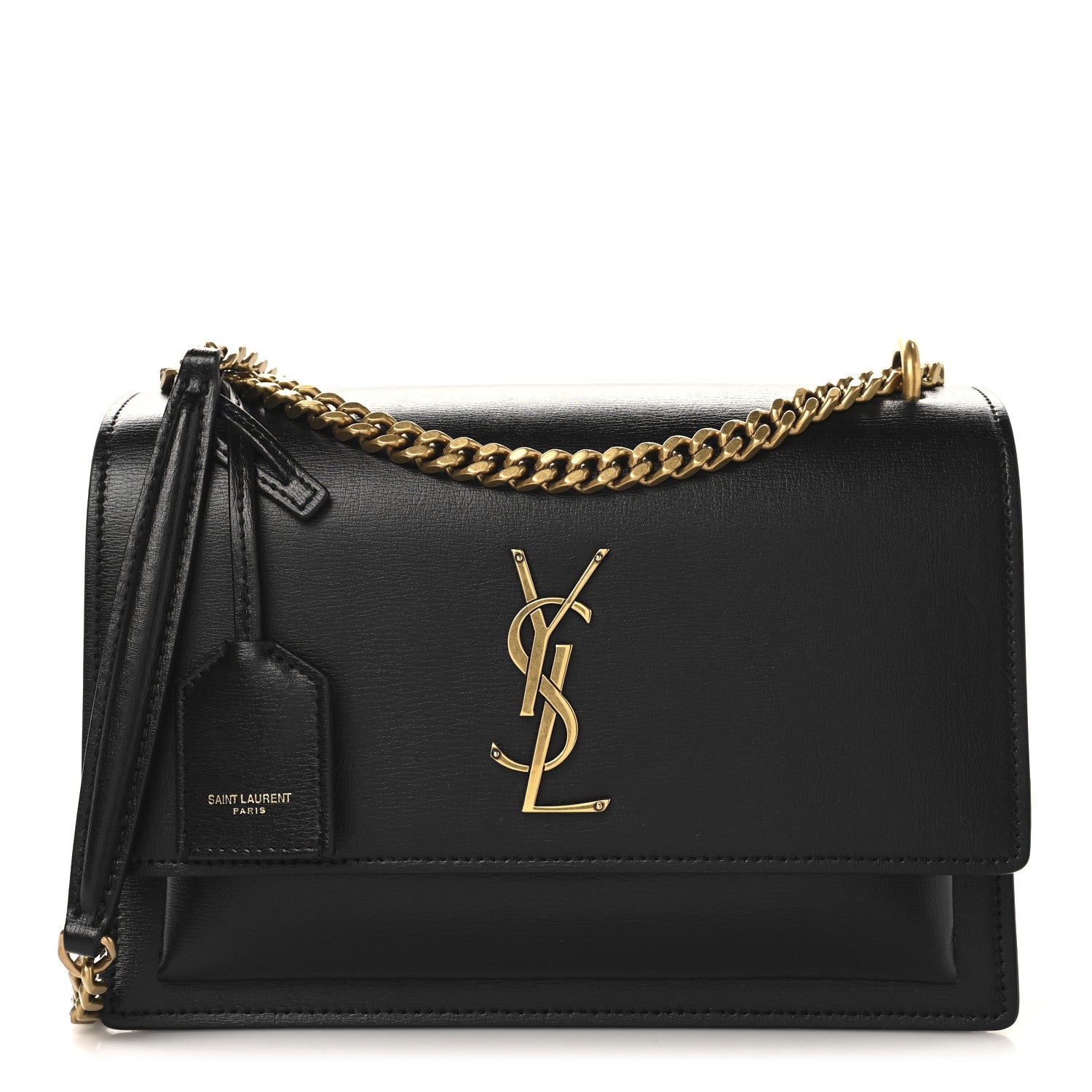 Calfskin Medium Monogram Sunset Black