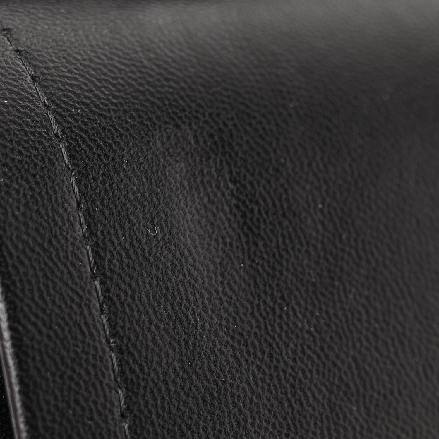 Lambskin Chevron Quilted Jumbo Double Flap So Black