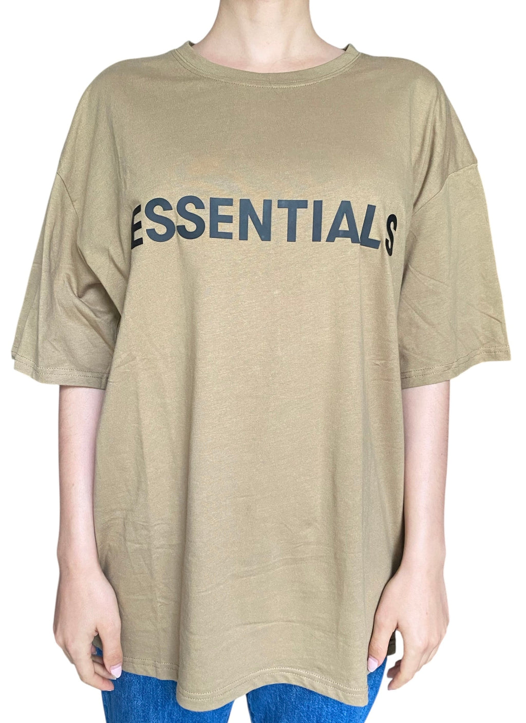 FOG Essentials Brown Logo Tee - XL