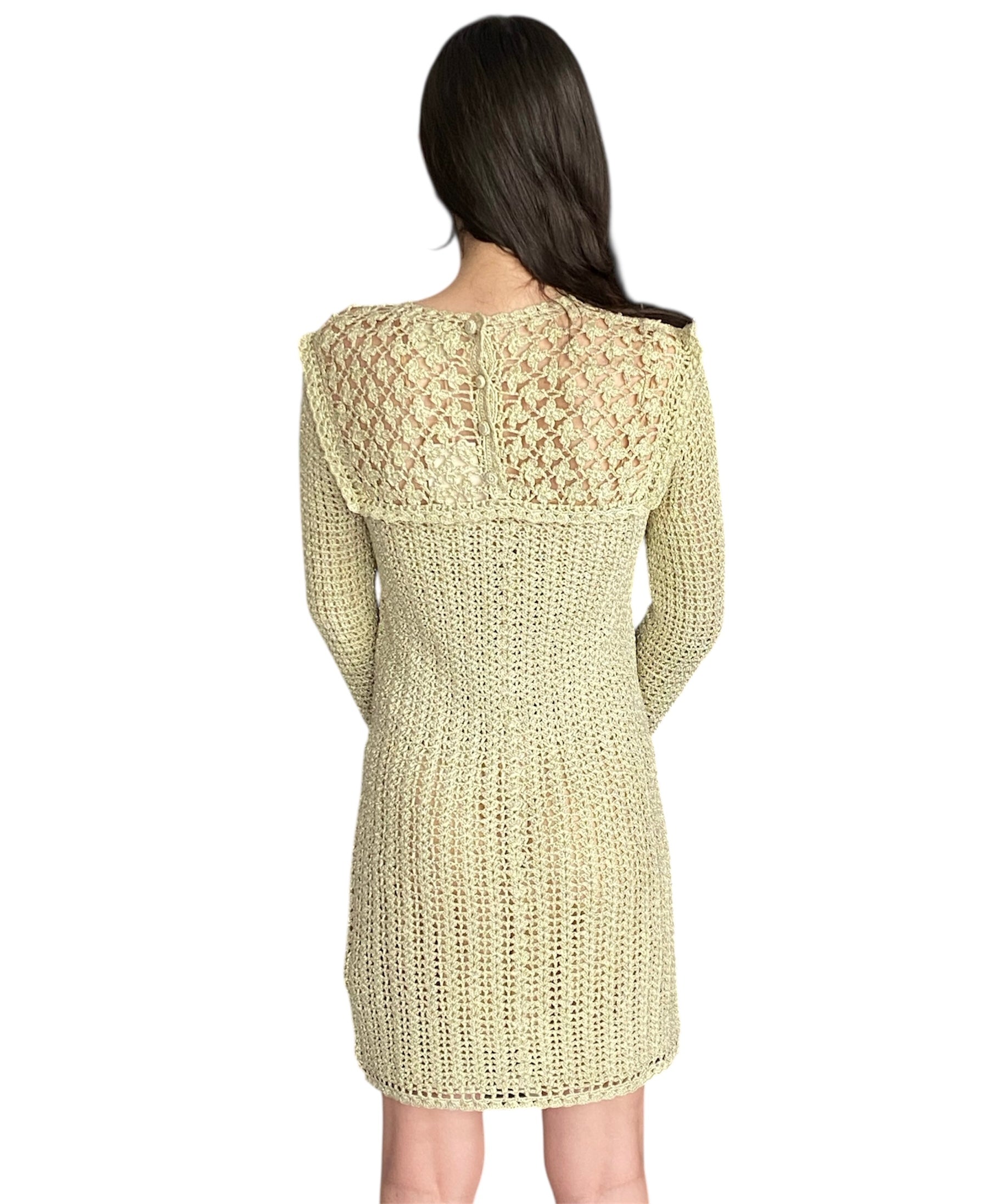 Doen Videya Crochet Knit Dress - M
