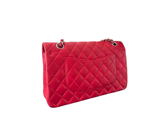 Chanel Timeless Red Medium Lambskin Flap Bag