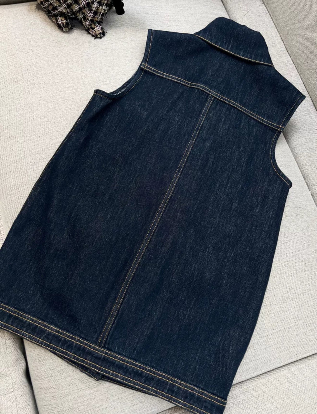 Chanel 25C Denim vest