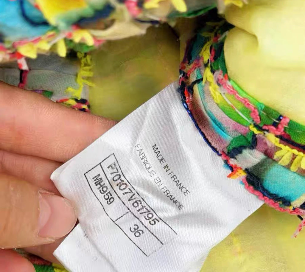 Chanel 21S colourful jacket size 36