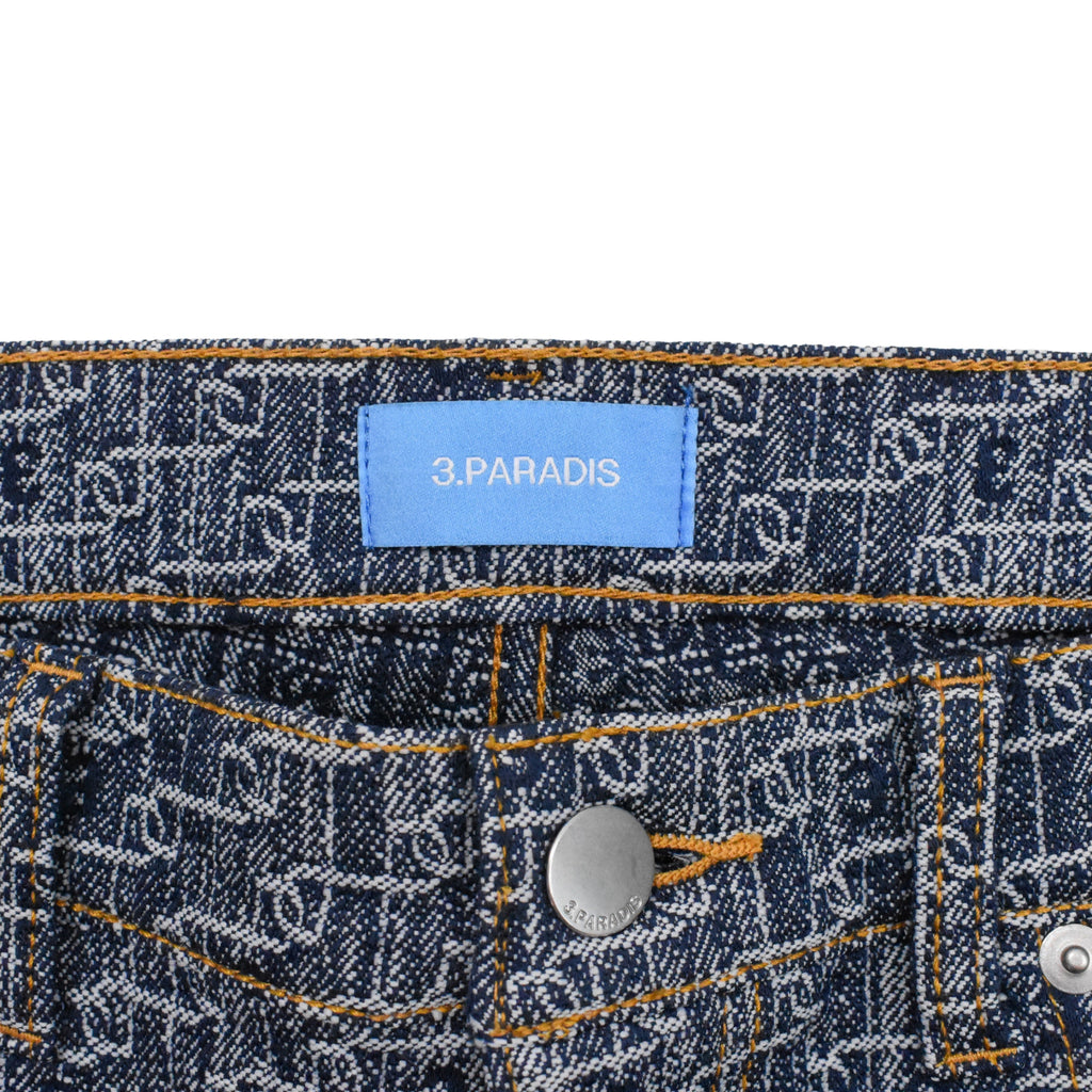 3.Paradis Monogram Jeans - Men's 36