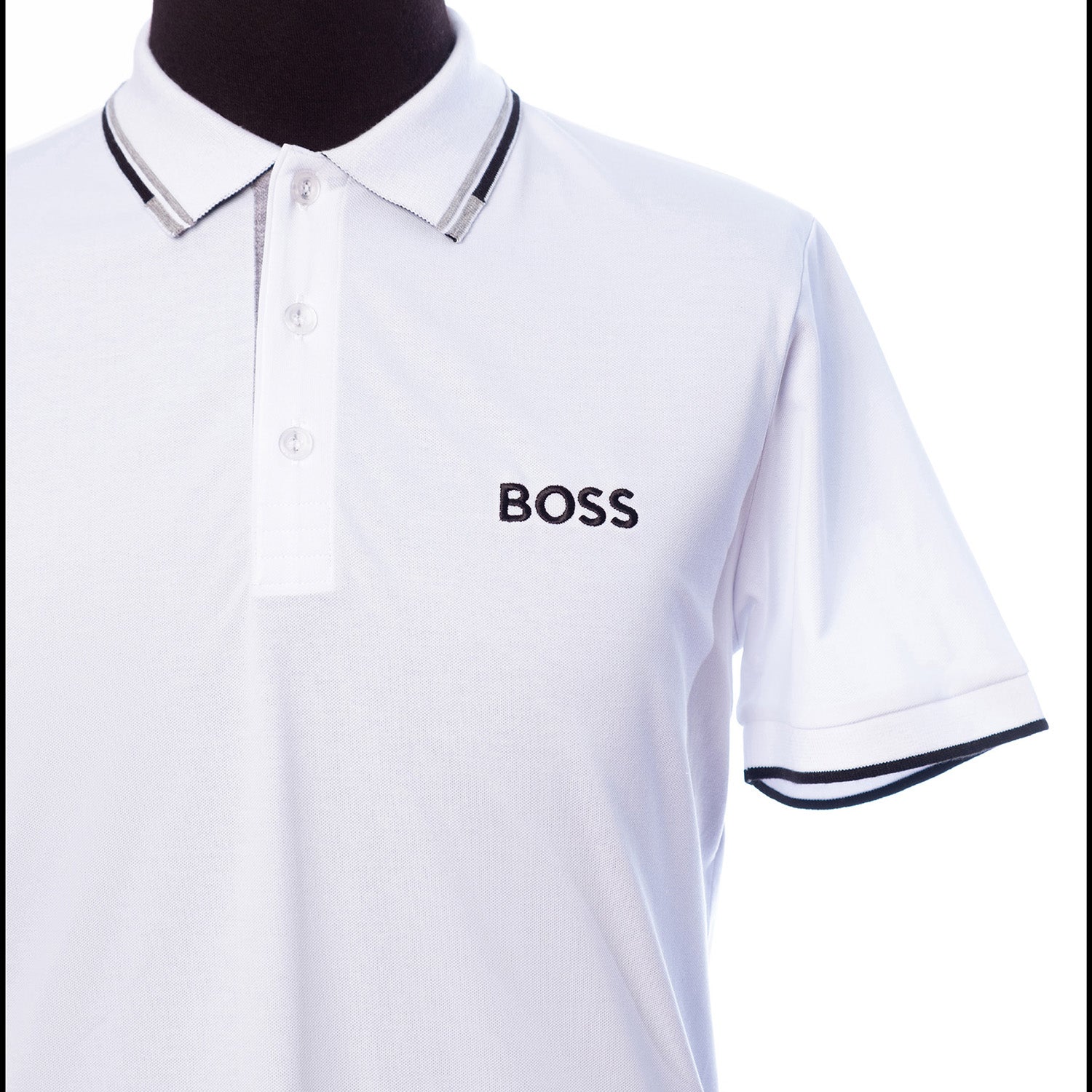 Paddy Polo Shirt In Cotton Piqua With Logo Undercollar