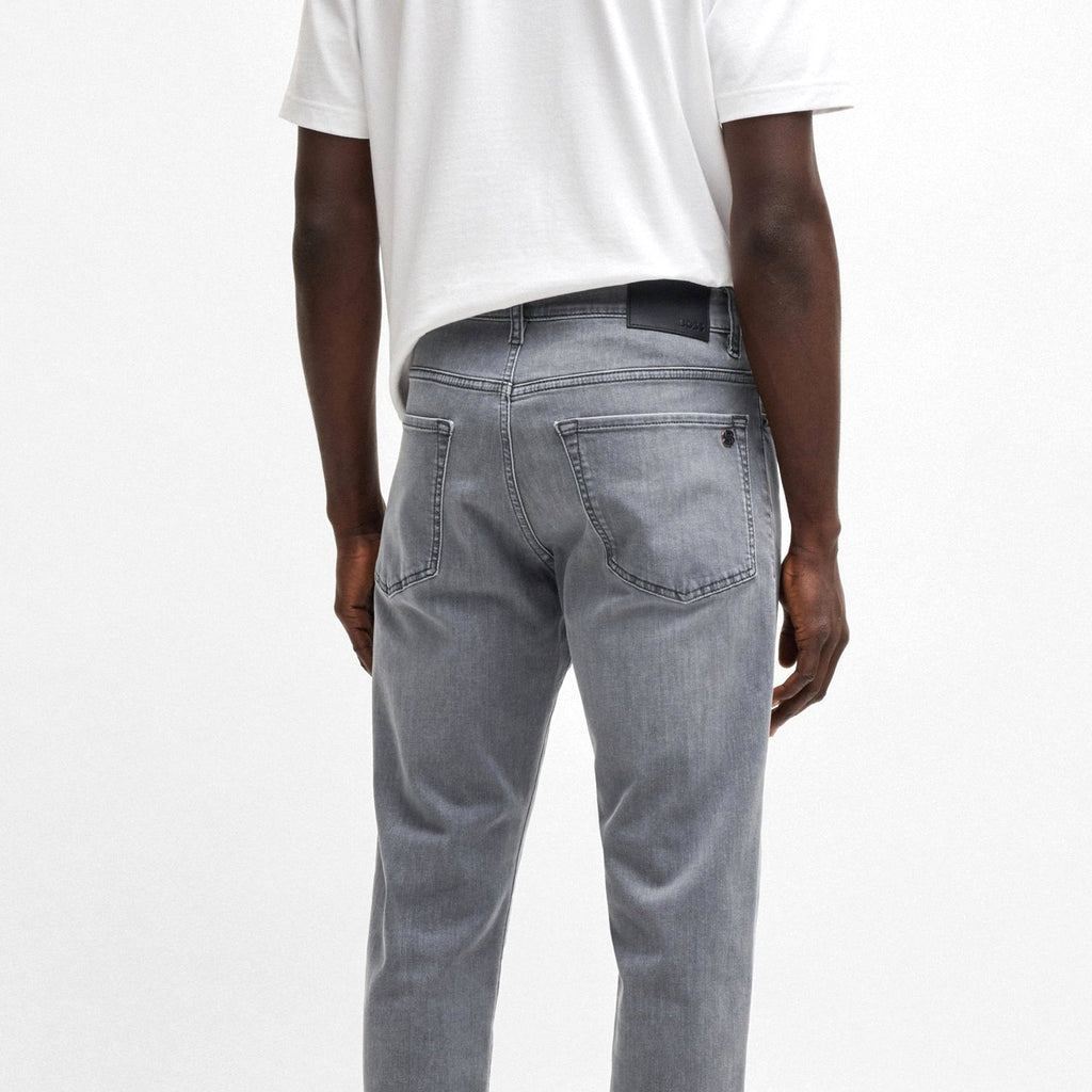 Maine Regular-Fit Jeans In Grey Soft-Motion Denim