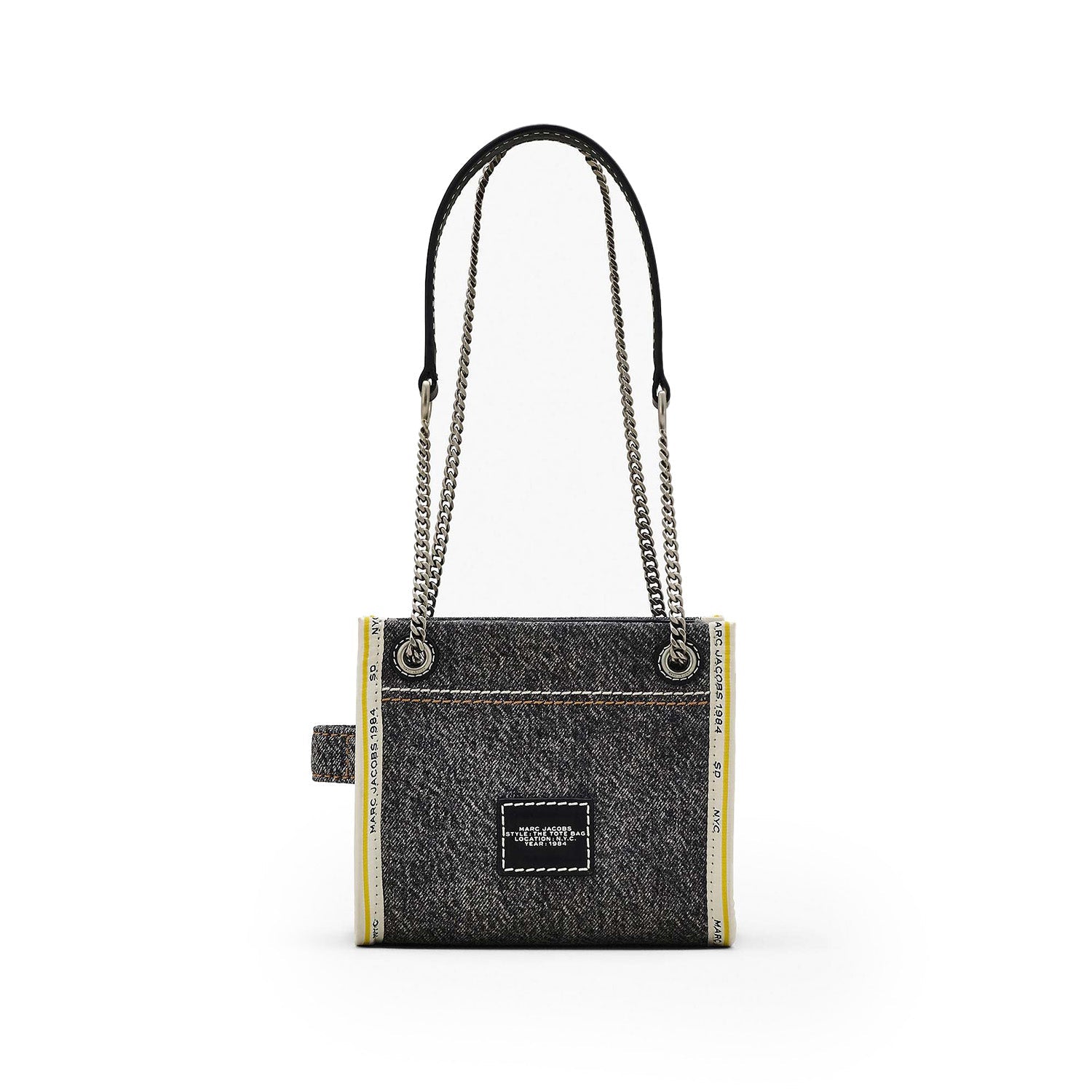 The Denim Chain Small Tote Bag