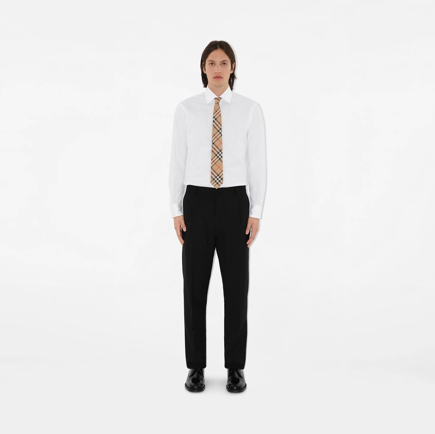 Check Silk Tie