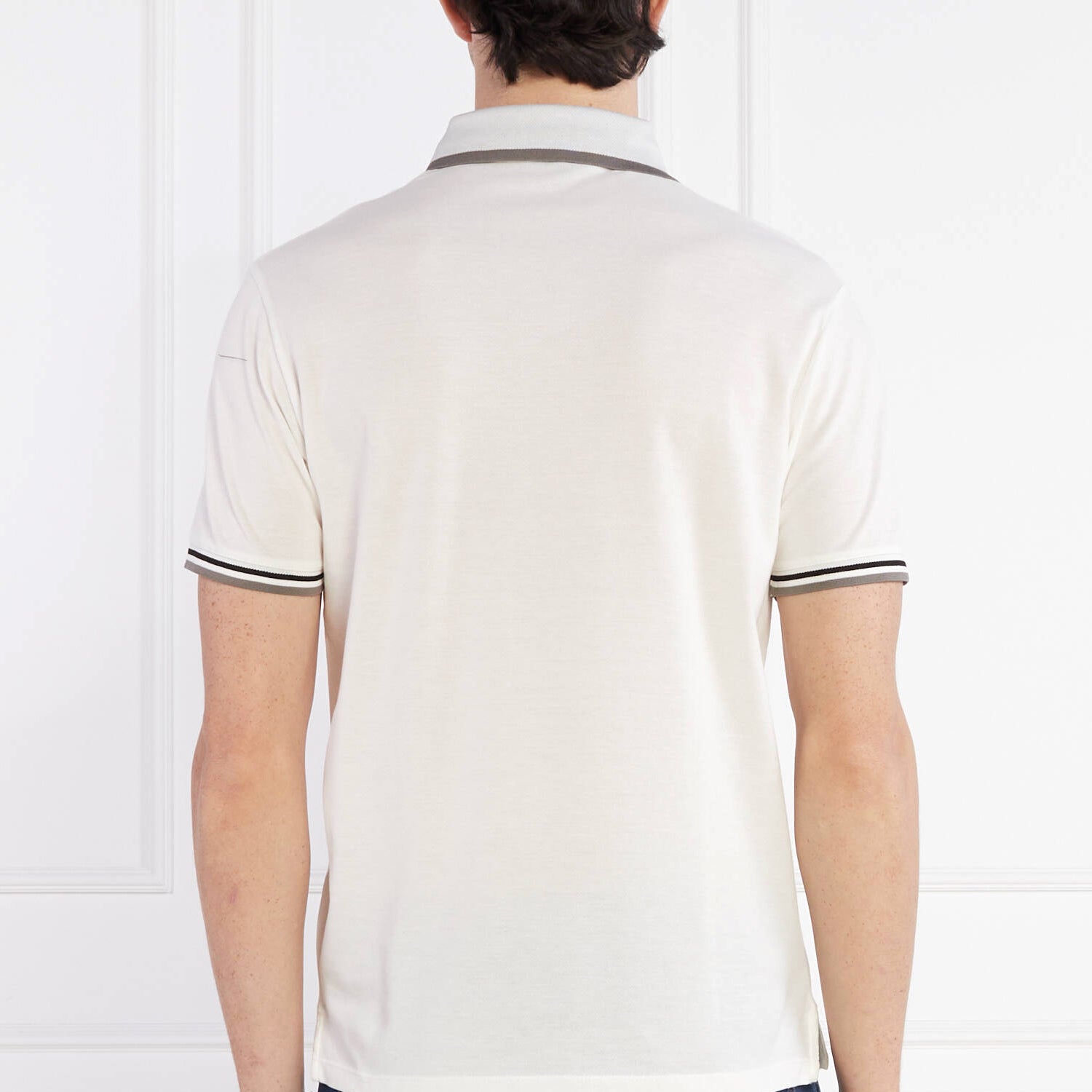 Mercerised Piqu Polo-Blue
