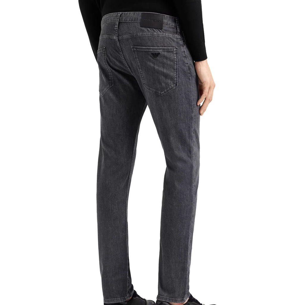 J06 Worn-Effect Wash, Slim-Fit, 8 Oz Denim Jeans