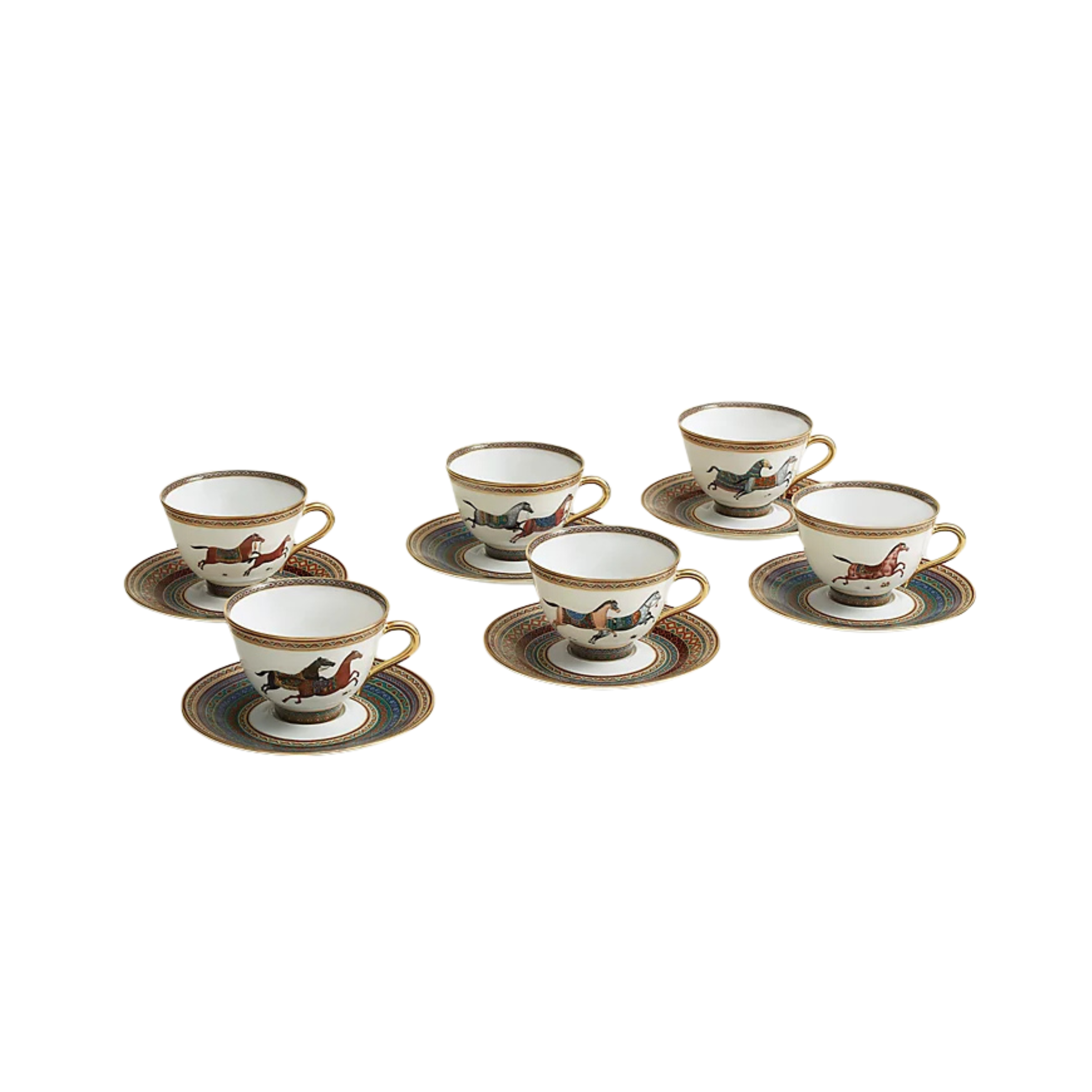 Hermes 'Cheval d’Orient' Tea Set