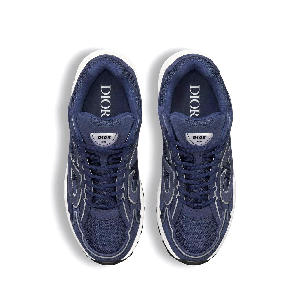 Dior B30 Navy Blue Suede