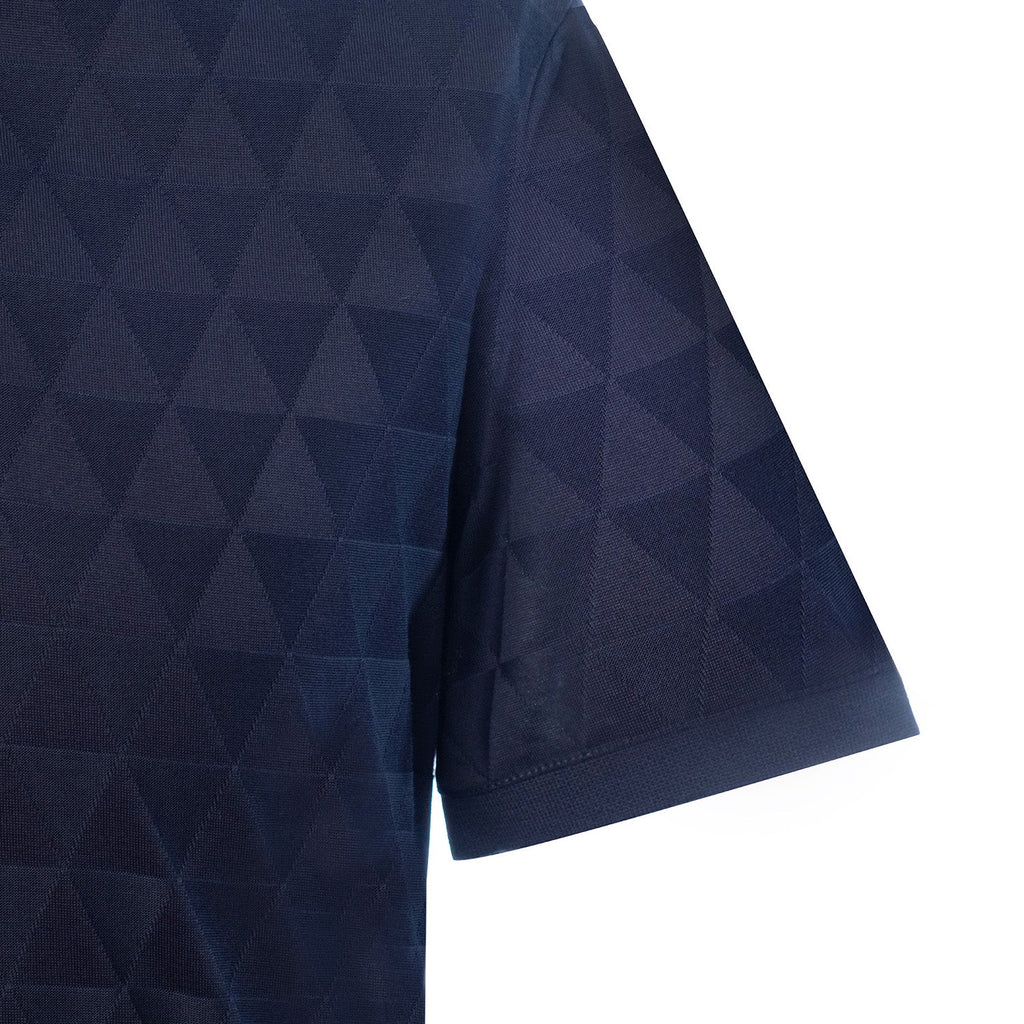 Jacquard Jersey Polo Shirt