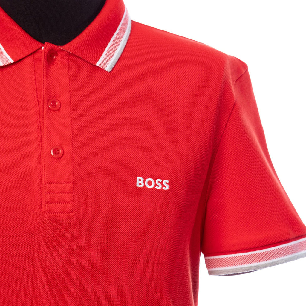 Paddy Polo Shirt In Cotton Piqua With Logo Undercollar