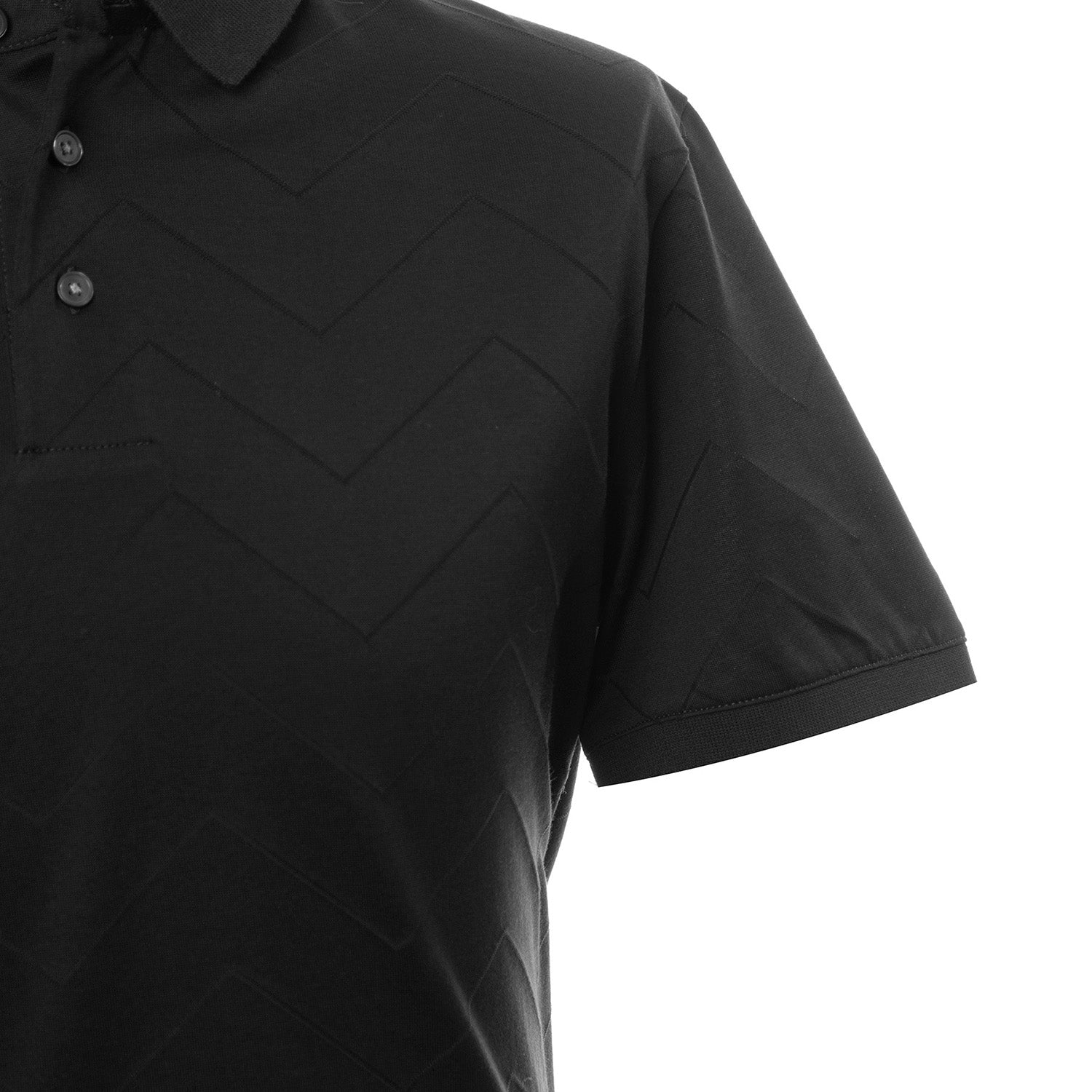 Jacquard Jersey Polo Shirt