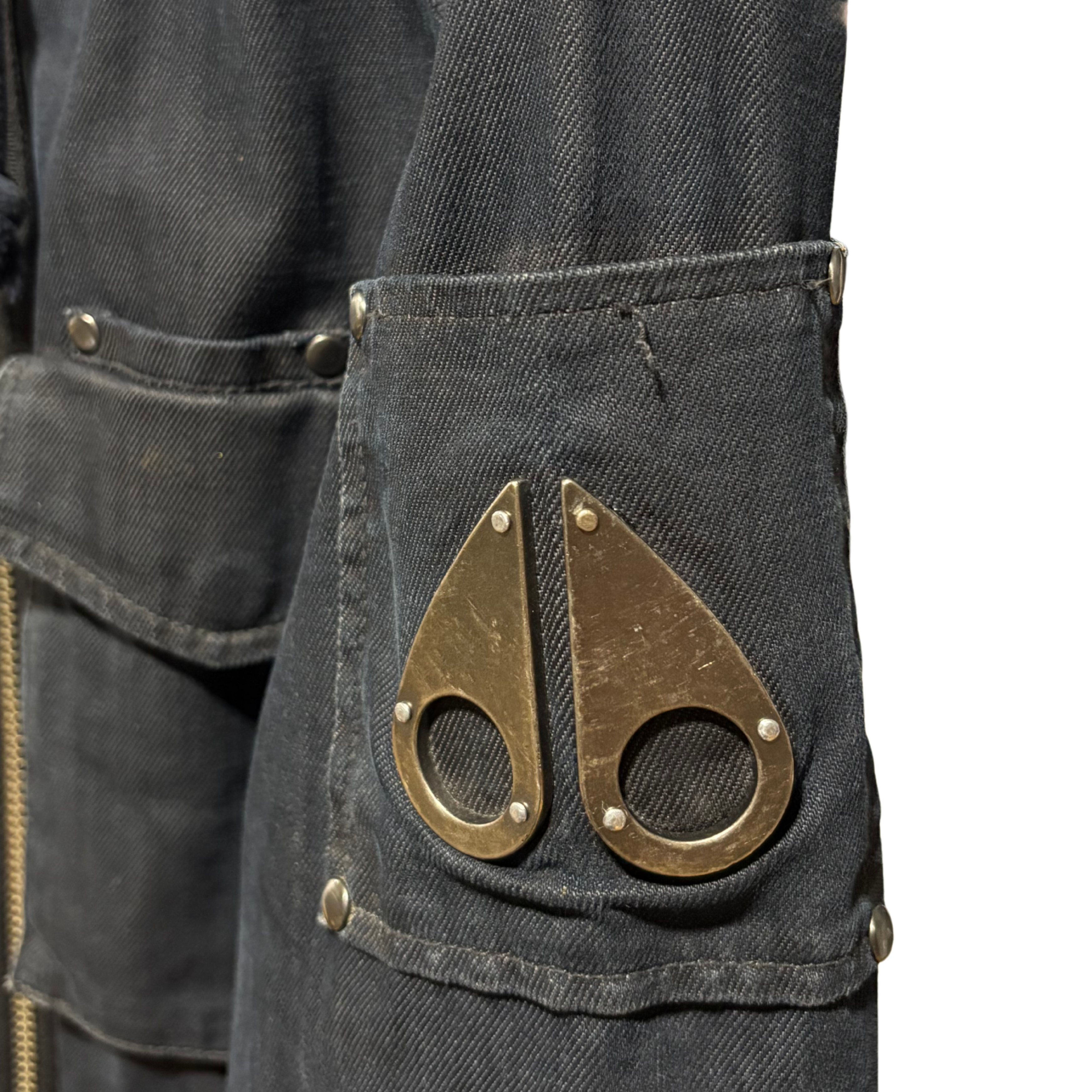 Moose Knuckles Denim Utility Jacket - Men's S