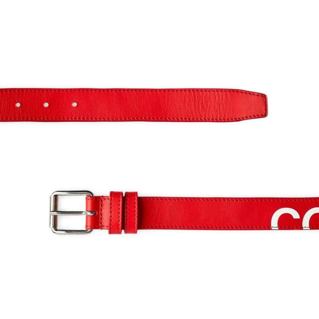 Comme Des Garcons 'Huge Logo' Belt - S