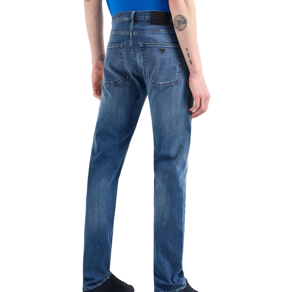 J45 Regular-Fit Jeans In Melange Twill 10 Oz Comfort Denim